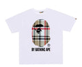 Bathing ape shirt Burberry size S.