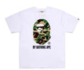 Bathing ape shirt size S colored camouflage green.